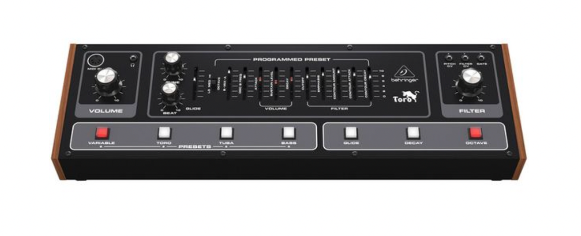 Behringer Toro. Monophonic Bass Synthesizer