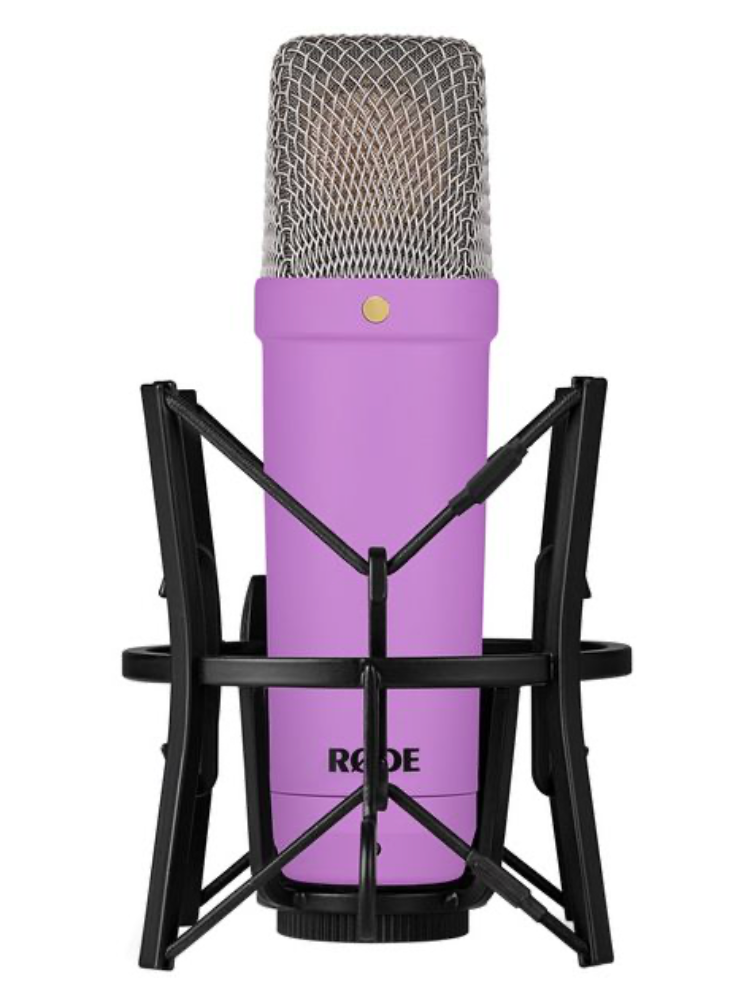 Rode NT1 cardioid condenser microphone Kit - Signature Purple