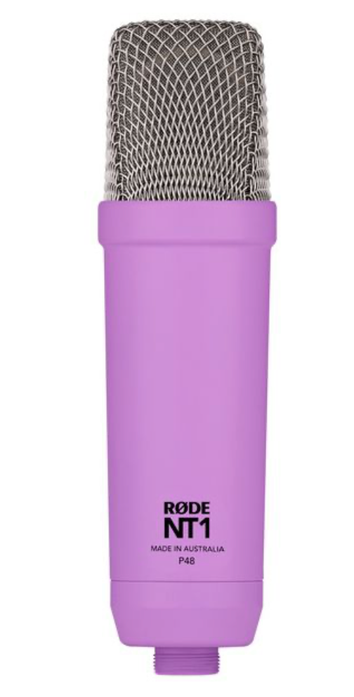 Rode NT1 cardioid condenser microphone Kit - Signature Purple