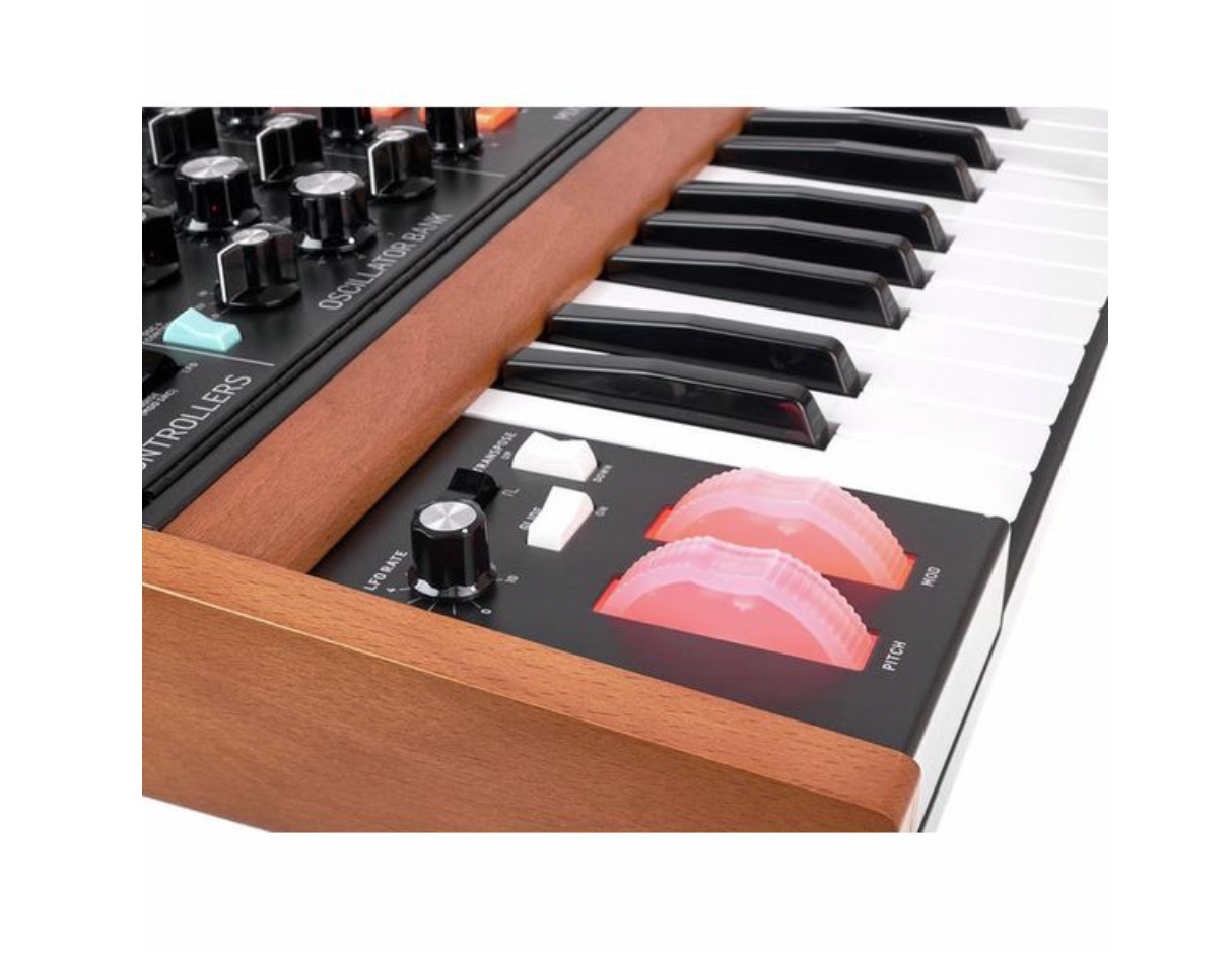 Behringer Poly D 4-Voice Polyphonic Synthesizer  - Black / Wood